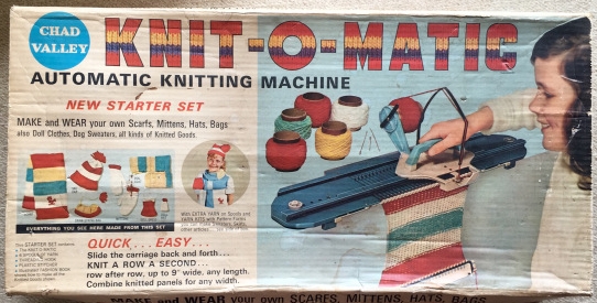 Knit-O-Matic Automatic Knitting Machine, Chad Valley