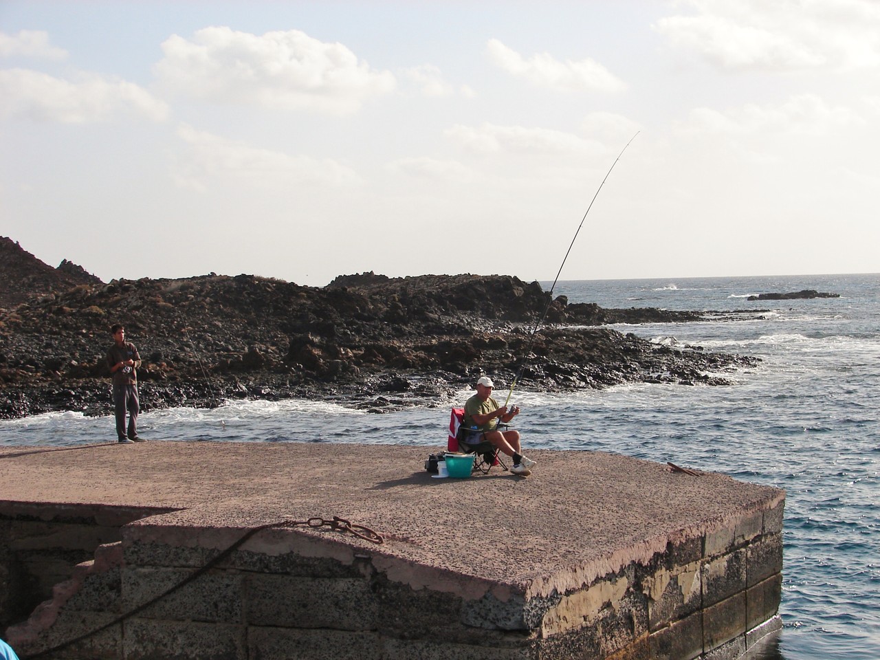 Idylle auf der Mole - Los Lobos