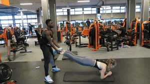 Couple workout