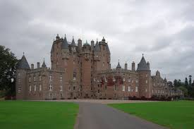 Glamis Castle in Schotland, nabij de Schotse plaats Glamis
