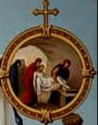 De begrafenis van Jezus door Jozef van Arimathea (jezuïtenbeeld)