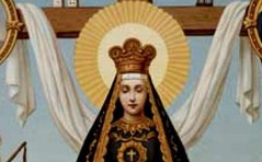 Een kroon op de afbeelding van Maria van Smarten komt minder vaak voor.