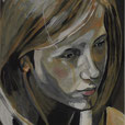 Rückschau, Acryl auf Papier, 40x60 cm o.R., 60x80 cm m.R.