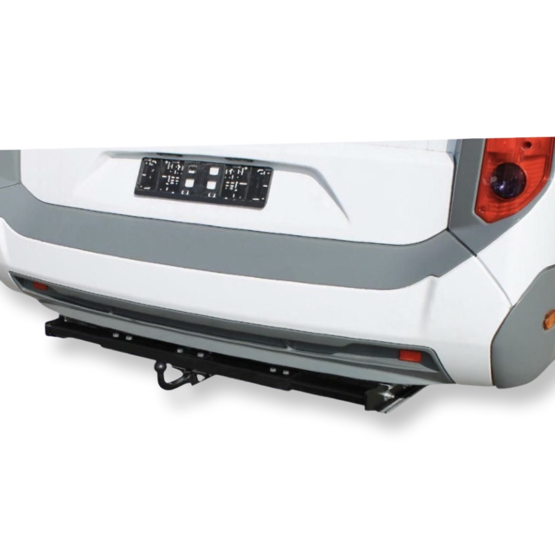 Anhängerkupplung an ALKO Tiefrahmen Chassis Italia Camper 24