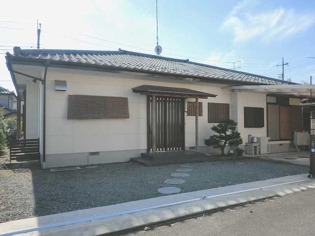 中古戸建　桐生市相生町2-376-15　平屋　広い庭