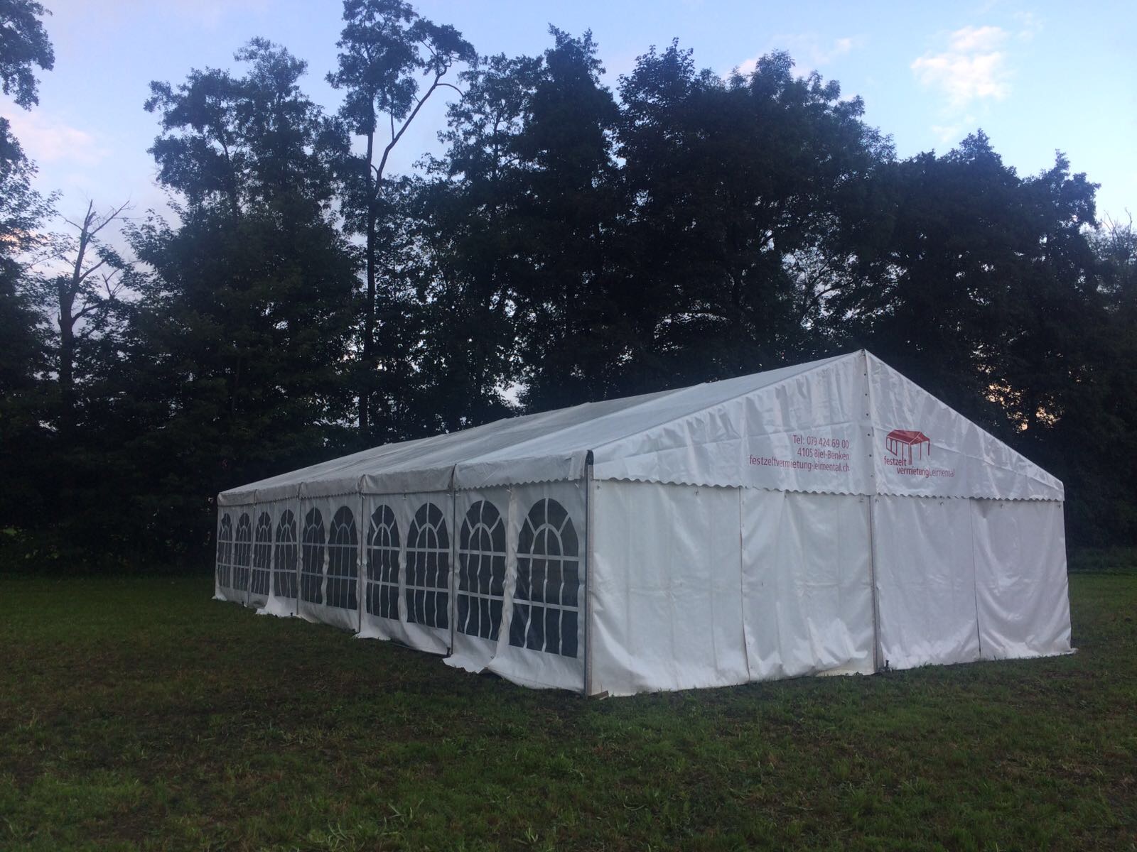 Zelt 8x15 Meter