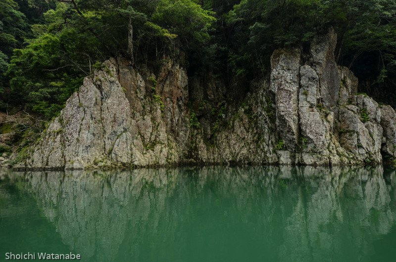 瀞峡の夫婦岩