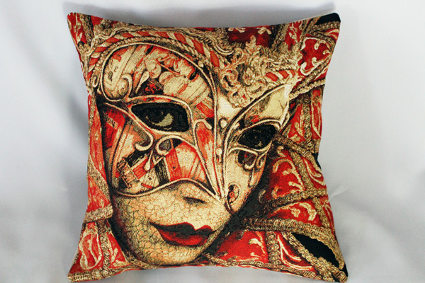 "Tapestry cushions"