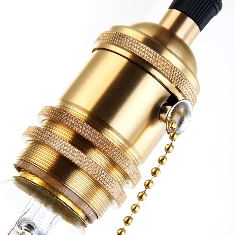 Portalampade E27 Vintage Collection Oro Antico HandMade - Foto 10