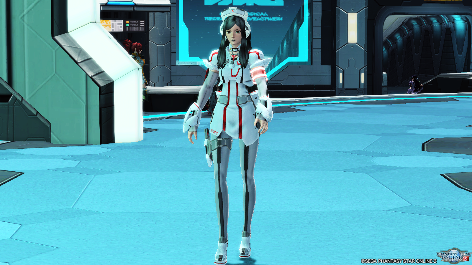 例のキャラをキャラクリしてみた Aqua Sky Pso2のブログ
