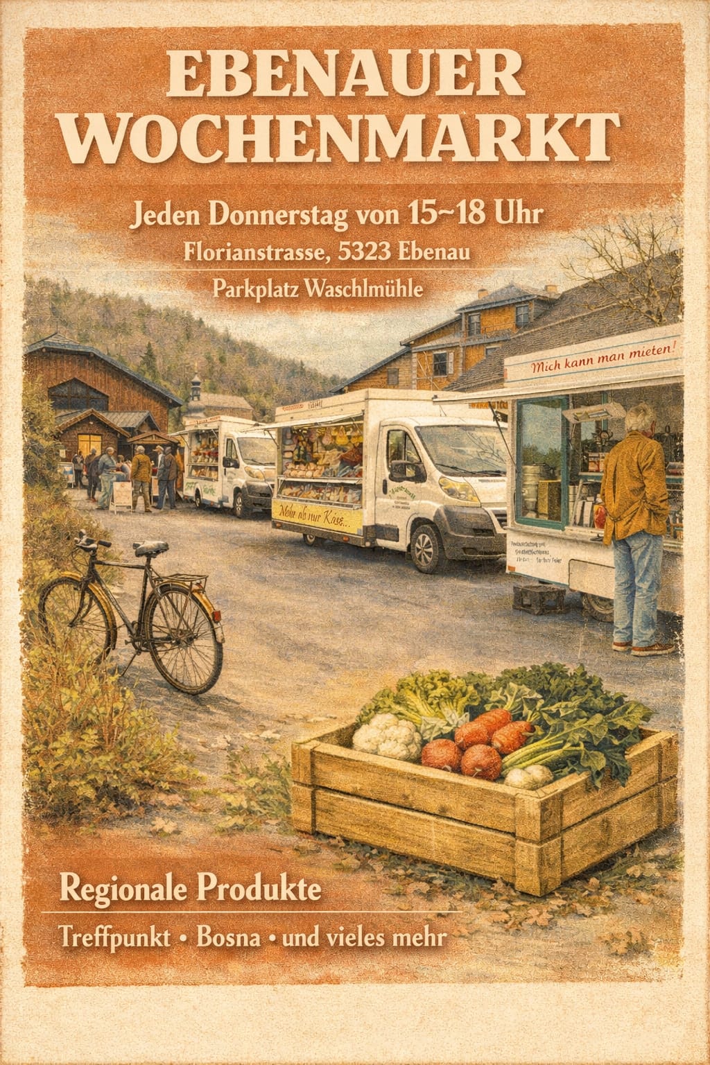 Ebenauer Wochenmarkt, Ebenau, Wochenmarkt