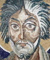 Mosaikbild Gesicht/Portrait
