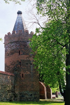 Blick auf den Pulverturm