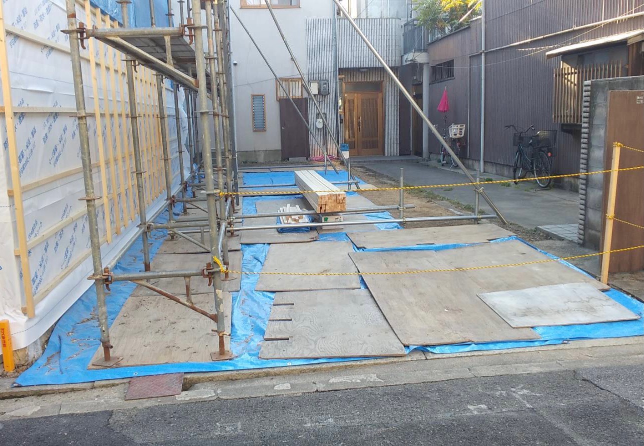 まもなく工事完了(*'▽')/
