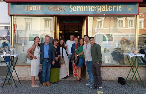 Eröffnung am 13. Juni 2025 , Textilkunst Sommergalerie für 3 Monate in der Künstlerstadt Gmünd ...