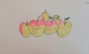 Thema Apfel...von Laura