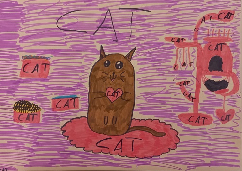 CAT....von Emilia Z.,8 Jahre