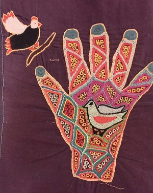  Stickbilder von Guldusi - Sozialprojekt  Afghanistan /Deutschland- wunderbare Stickbilder von afghanischen Frauen 