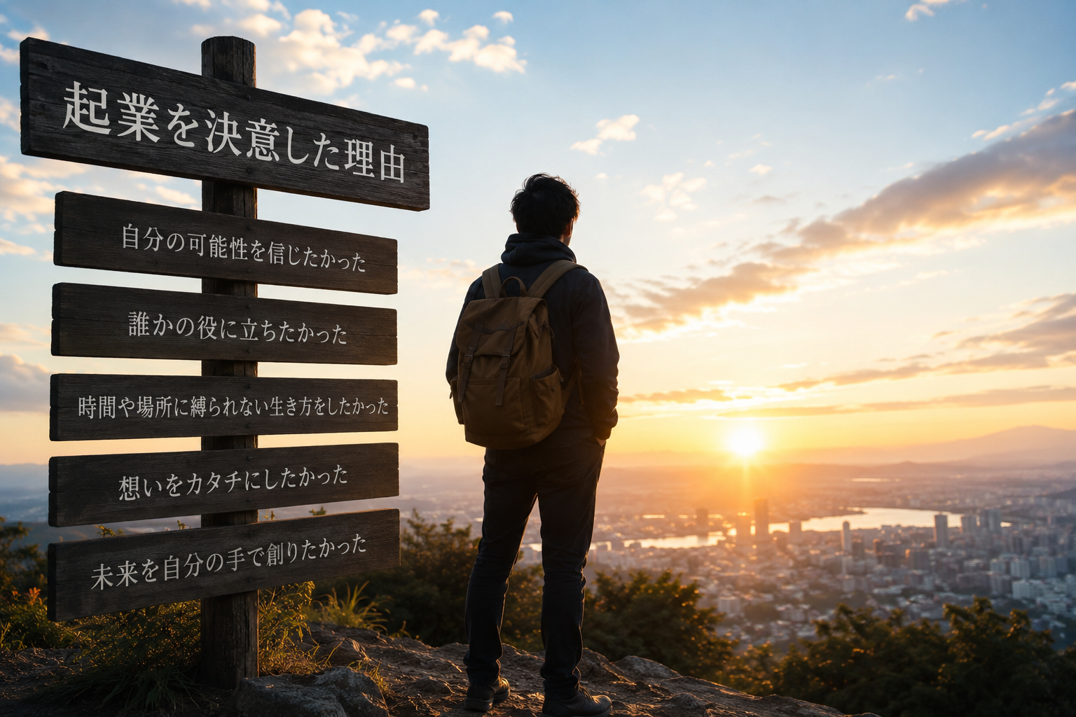 起業を決めた理由