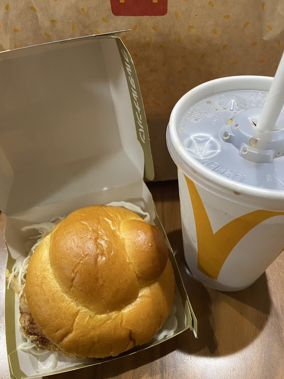チキンタツタとポテトとコーラ！