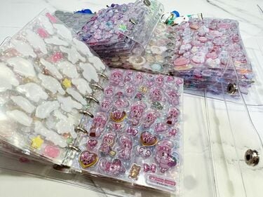 シール帳デビュー！
