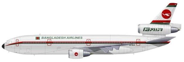 Aircraft Type: McDonnell Douglas DC-10-30