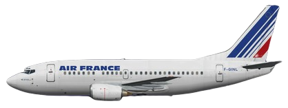 Aircraft Type: Boeing 737-300/-500