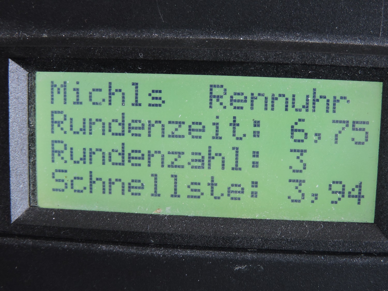Zeitmessung mit Arduino-Stoppuhr - Mikromodellbau 1:87