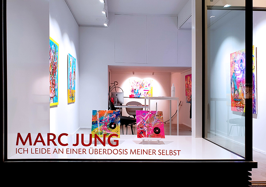 "ICH LEIDE AN EINER ÜBERDOSIS MEINER SELBST", 2020, Galerie Gerald Hartinger, Wien (Austria)