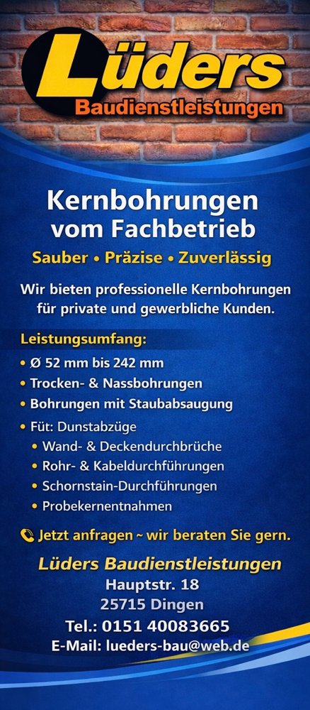 Kernbohrungen