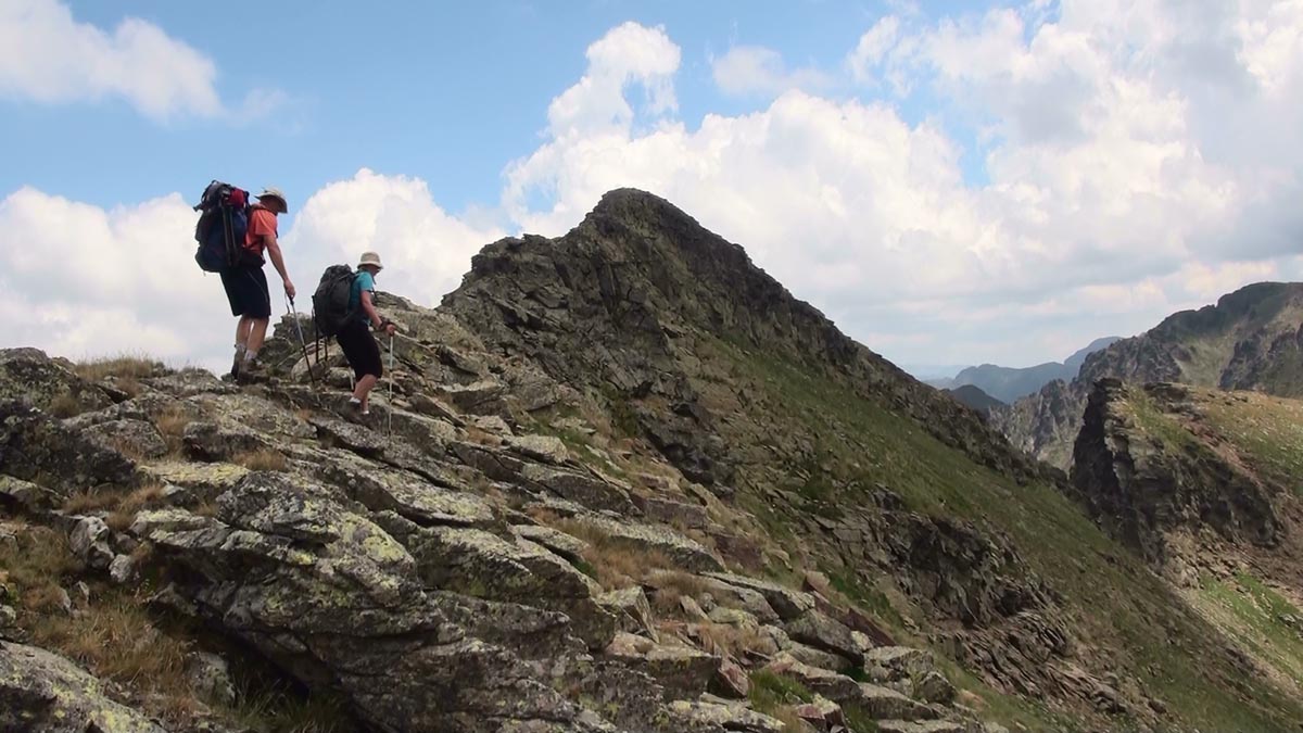 En direction des crêtes andorranes