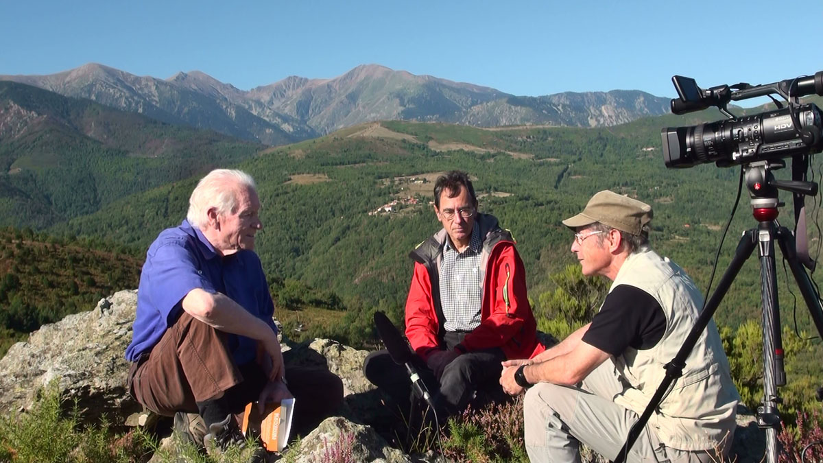 Devant le Canigou avec Joseph Ribas