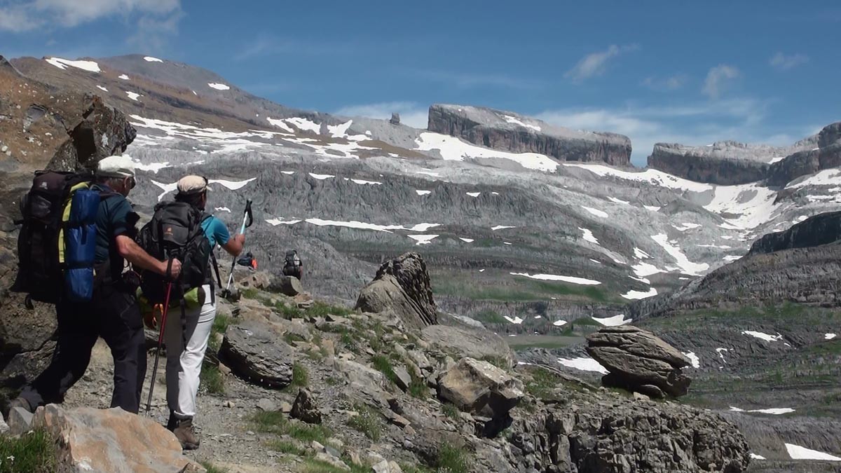 Et offrant une vue originale sur les sommets de Gavarnie