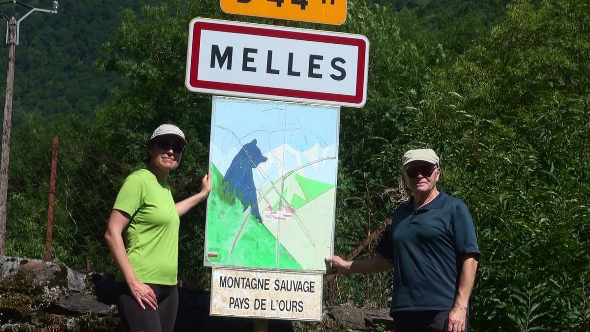 Départ de Melles, pays de l'ours
