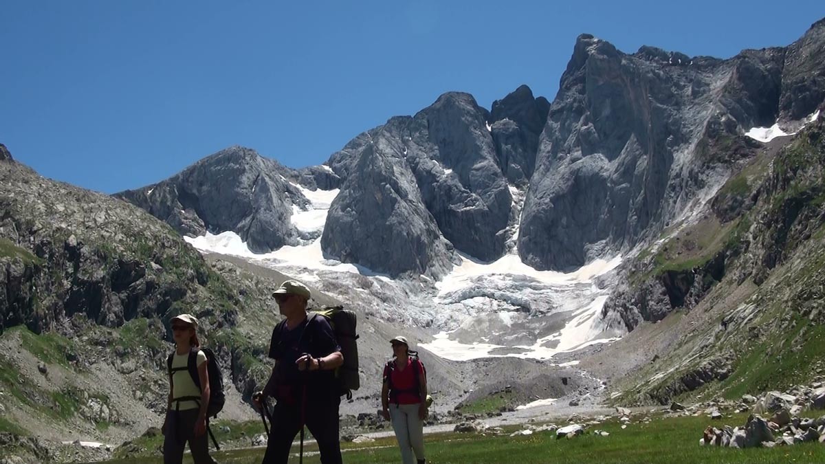 Des Oulettes de Gaube : la face nord du Vignemale