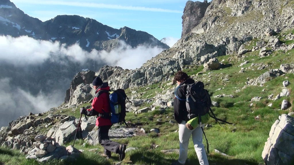Descente sur l'Espagne et le refuge de Respumoso