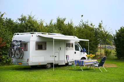 Anwendungsbeispiel Wohnwagen / Polsterung / Outdoor-Möbel