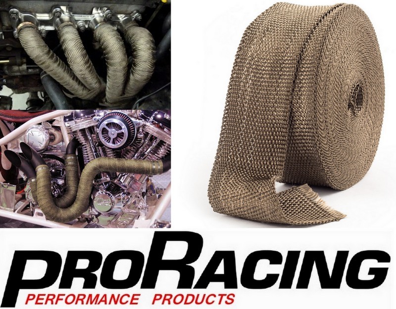 Exhaust Wrap Heat Wrap Lava Rock Technology Performance Car Parts