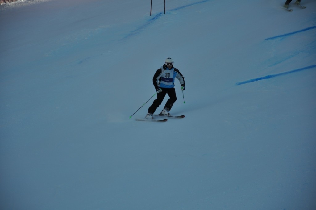 Fabian beim Rutschen