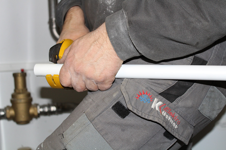 Installation Wärmepumpe