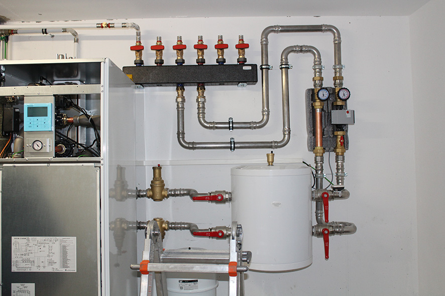 Installation Wärmepumpe Panasonic