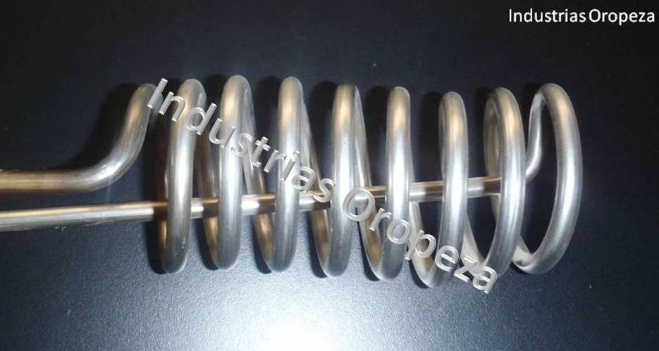 Resistencia tubular rolada