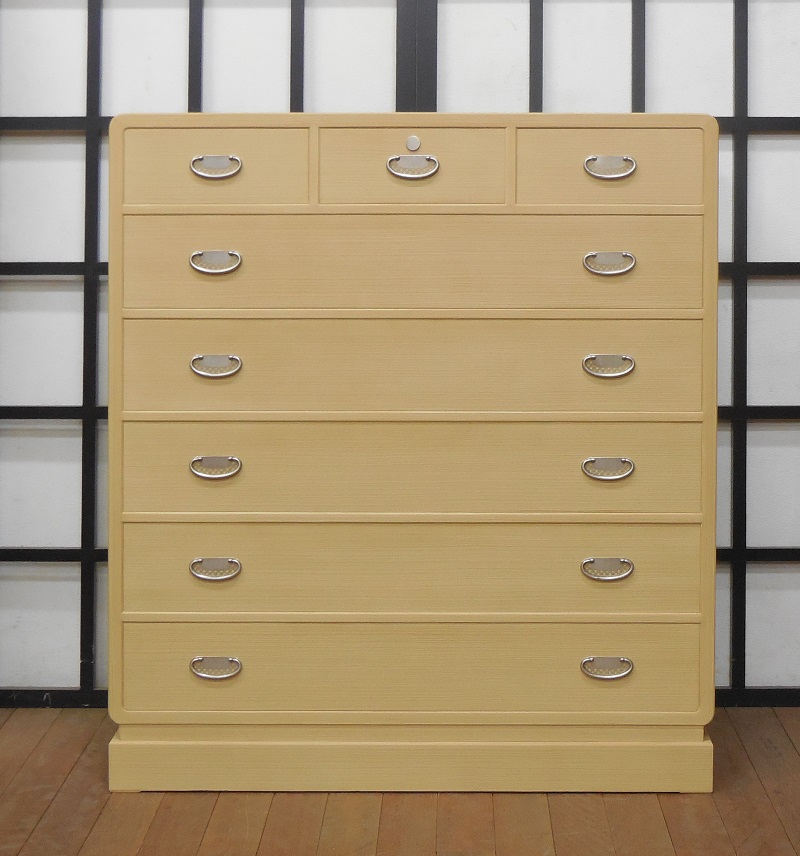 長野県安曇野市　W様　加茂桐たんす　胴厚小袖　