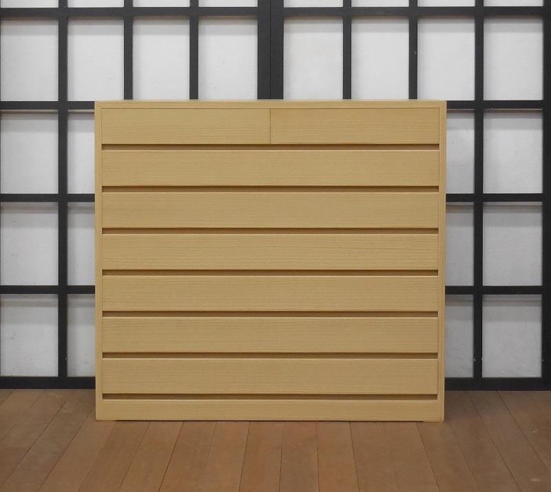 加茂桐たんす　総桐チェスト　福島県郡山市へ発送