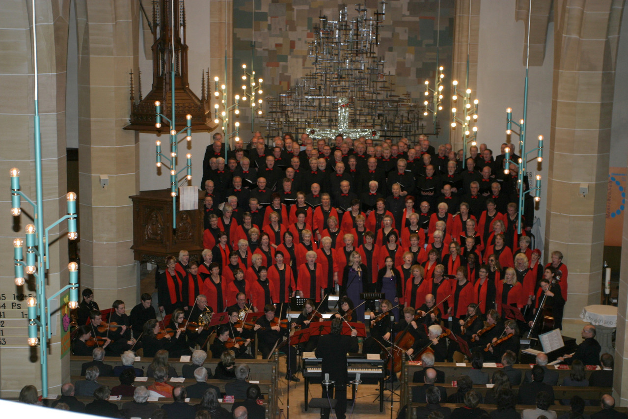 Benefiz-Jub.-und Abschiedskonzert 40 Jahre W.A. Dippon 08.01.2011 - Stadtkirche Vaihingen/Enz