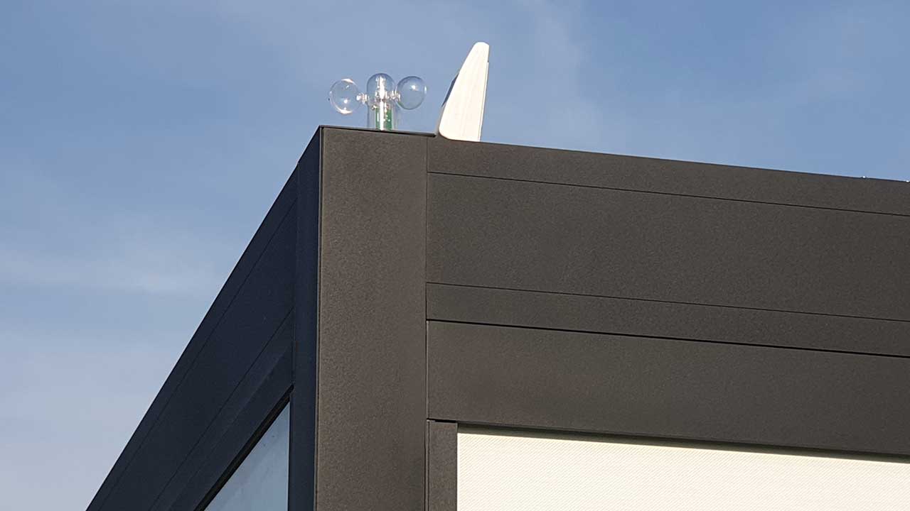 Wettersensor für eine Pergola