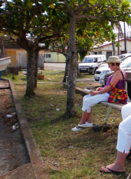 Croquis sur le port (Martinique)