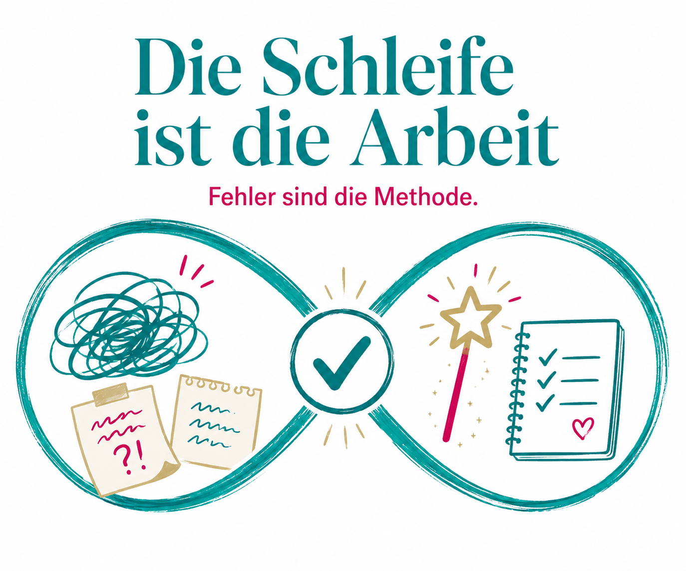 Fehler sind keine Panne. Fehler sind die Methode.