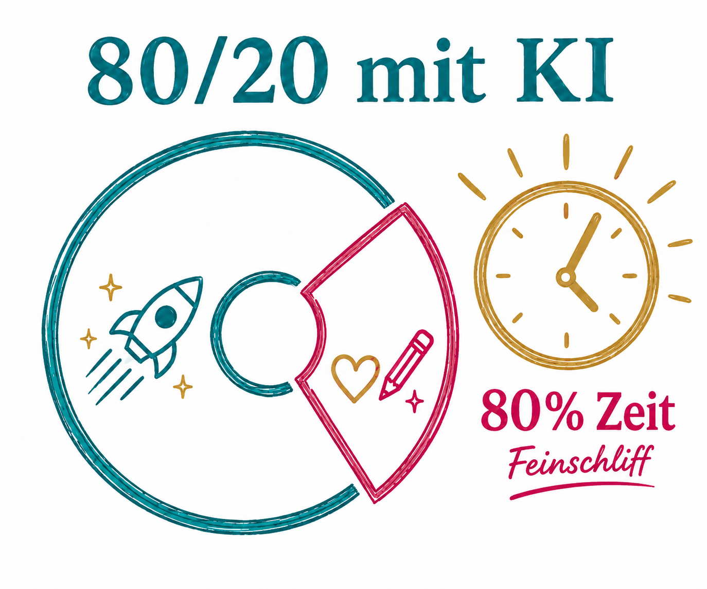 Der größte Irrtum über KI: Sie spart mir Zeit.