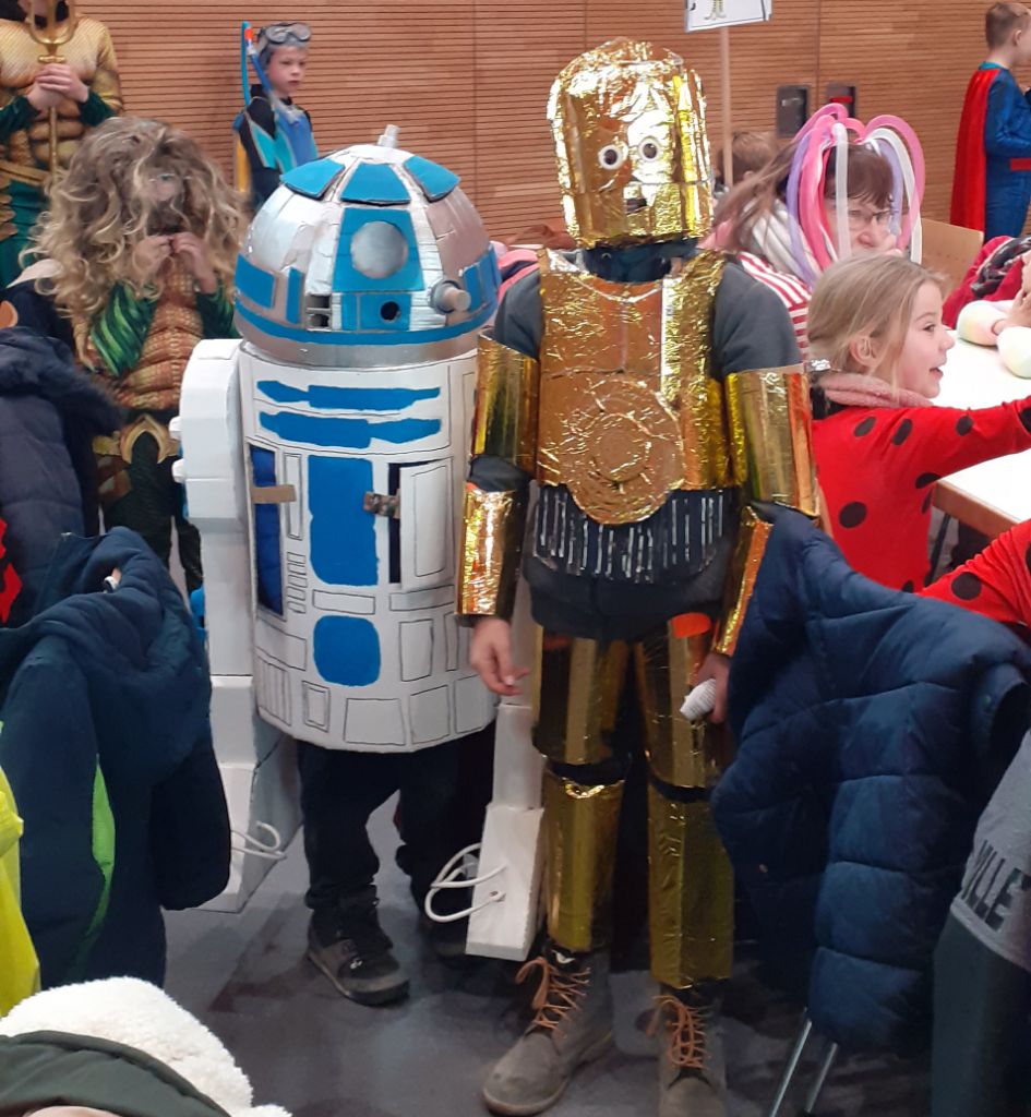 R2D2 und C-3PO sind auch gekommen